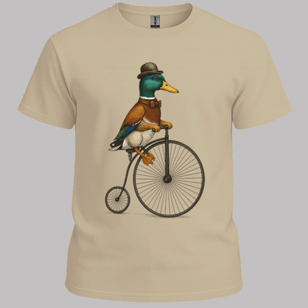Woerd op antieke fiets T‑Shirt