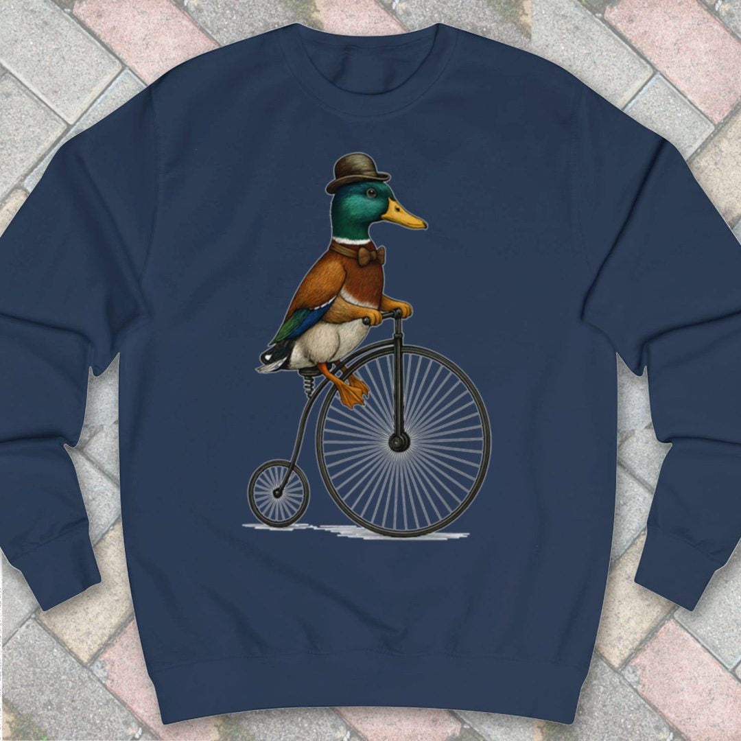 Woerd op antieke fiets Sweater