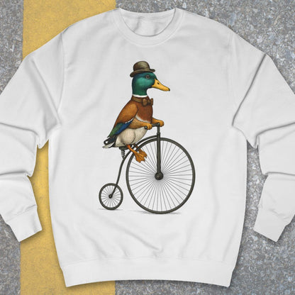 Woerd op antieke fiets Sweater