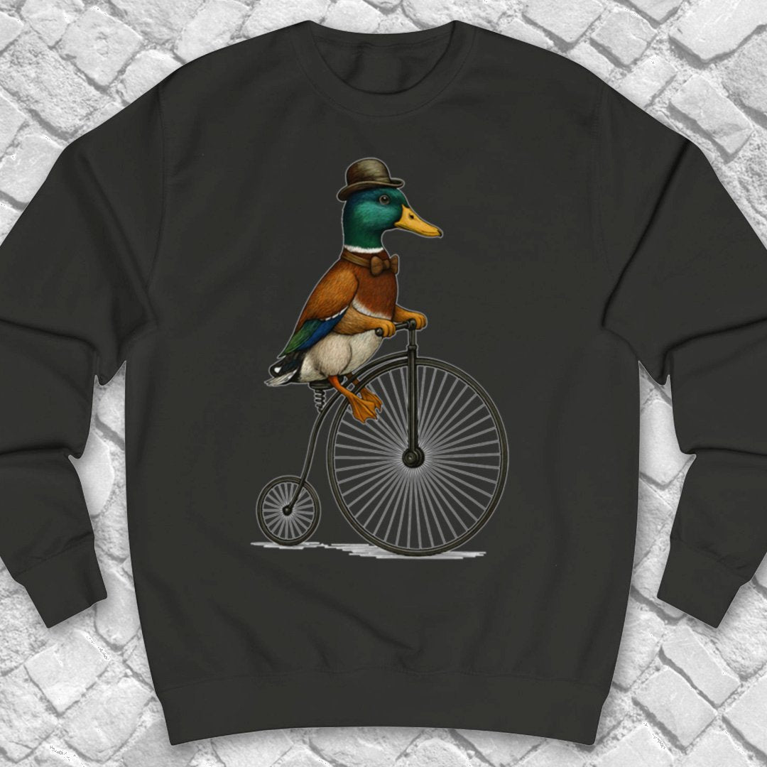 Woerd op antieke fiets Sweater