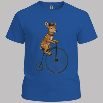 Ree op antieke fiets T‑Shirt