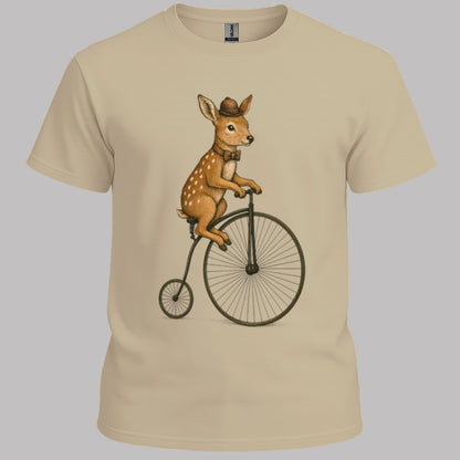 Ree op antieke fiets T‑Shirt