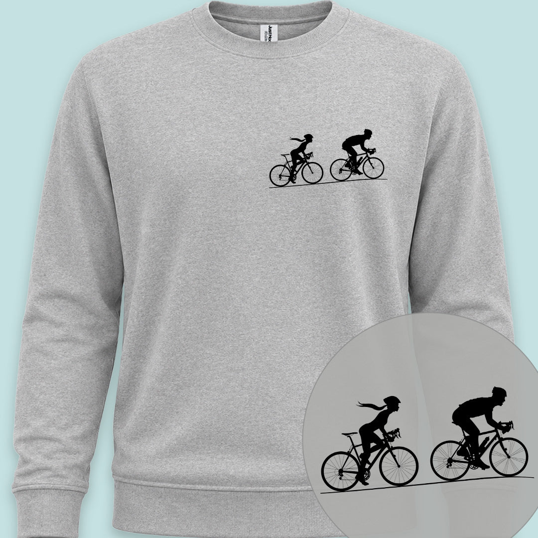 Achtervolging Zij zwart Sweater