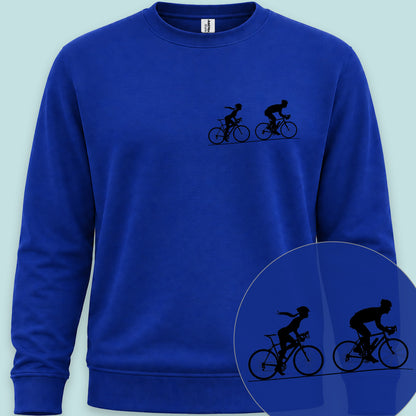 Achtervolging Zij zwart Sweater