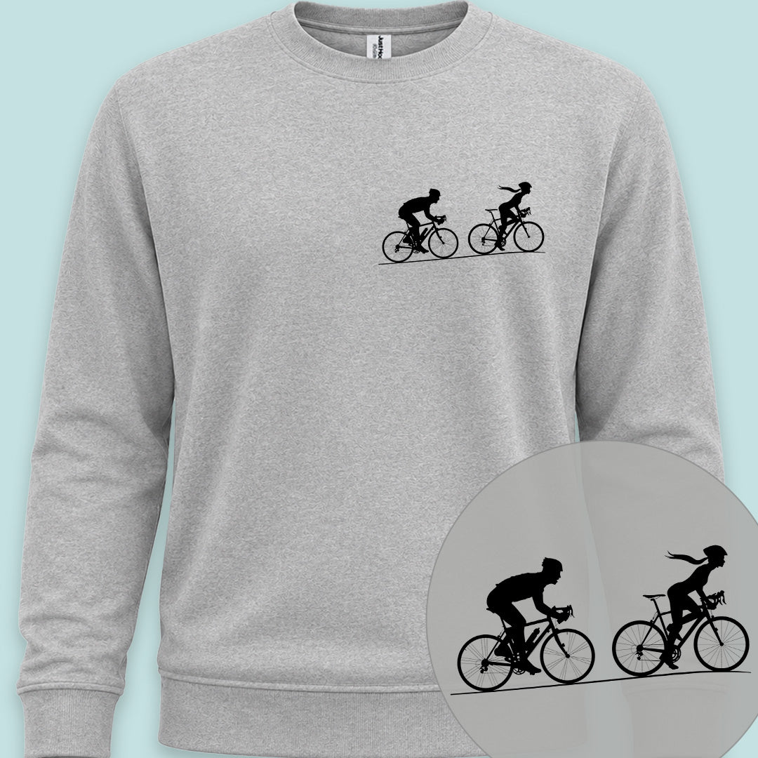 Achtervolging Hij zwart Sweater