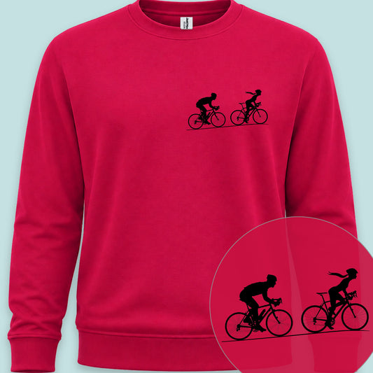 Achtervolging Hij zwart Sweater