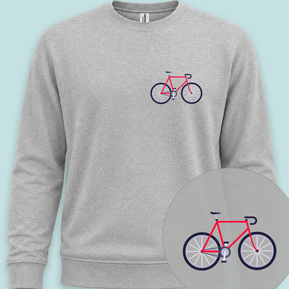 Racefiets rood Sweater