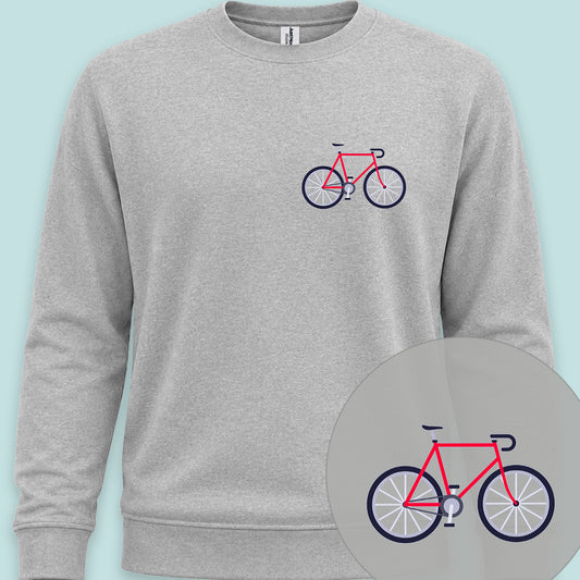 Racefiets rood Sweater
