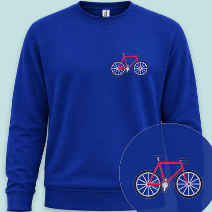 Racefiets rood Sweater