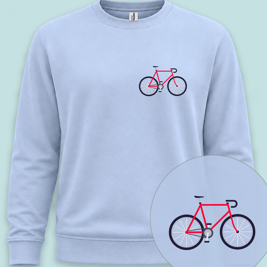 Racefiets rood Sweater