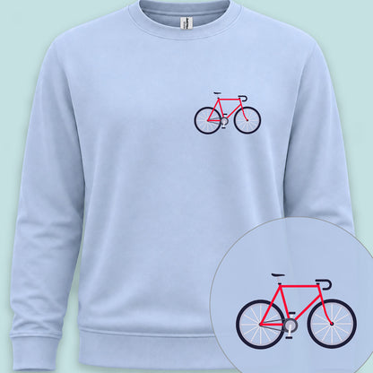 Racefiets rood Sweater