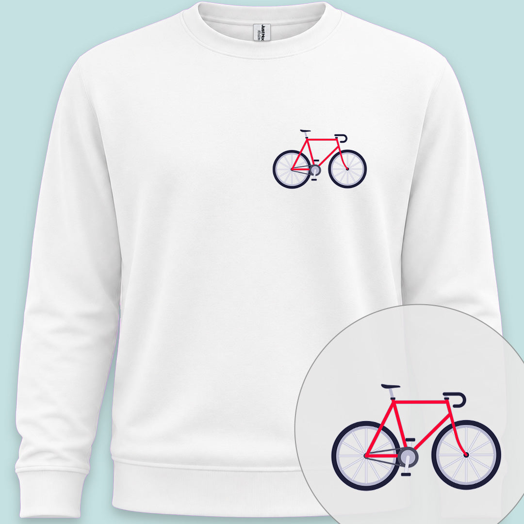 Racefiets rood Sweater