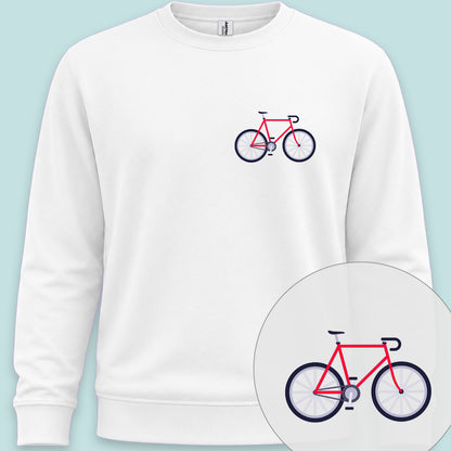 Racefiets rood Sweater