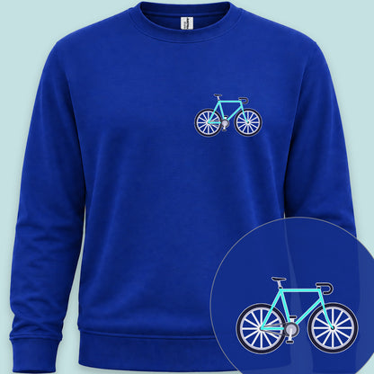 Racefiets turquoise Sweater