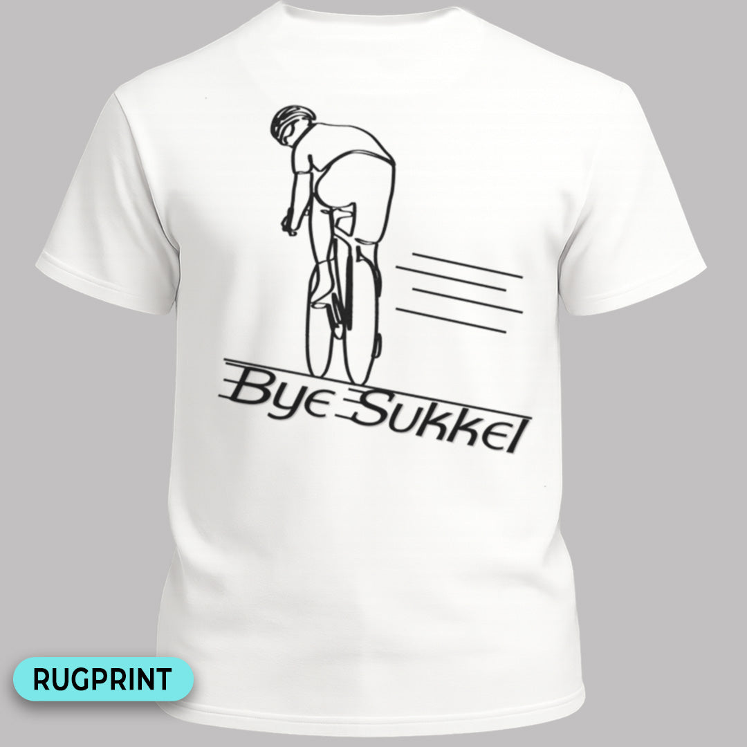 Bye Sukkel rugprint T-Shirt