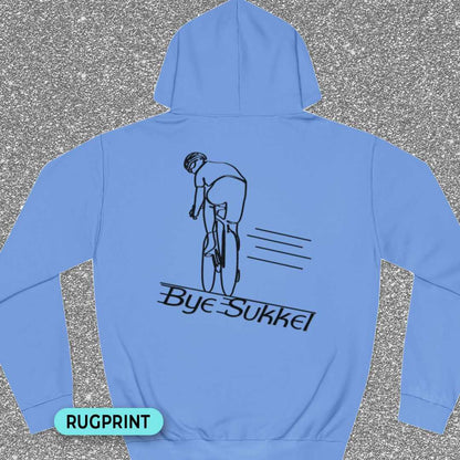 Bye Sukkel rugprint Hoodie