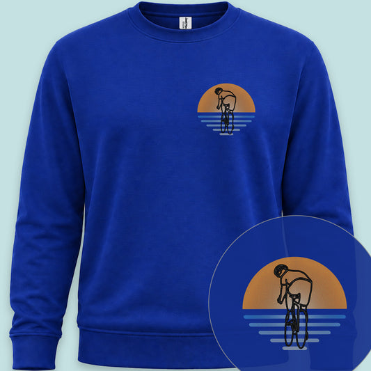 Koerser zonsondergang Sweater