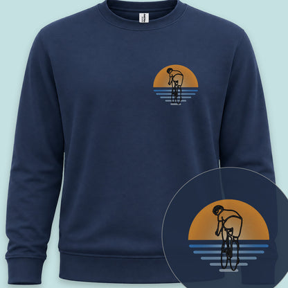 Koerser zonsondergang Sweater