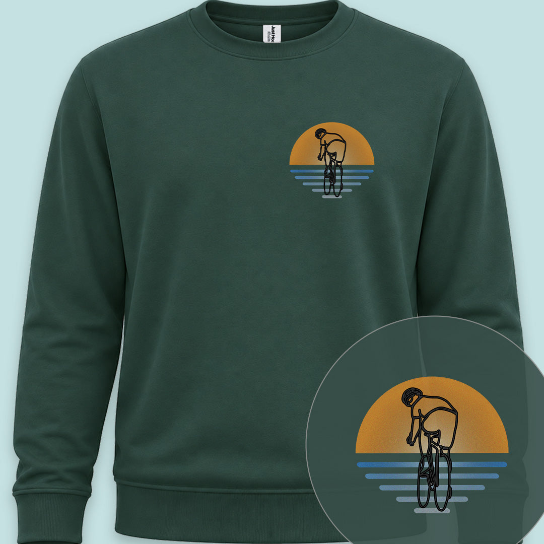 Koerser zonsondergang Sweater