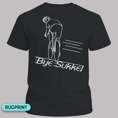Bye Sukkel wit rugprint T-Shirt