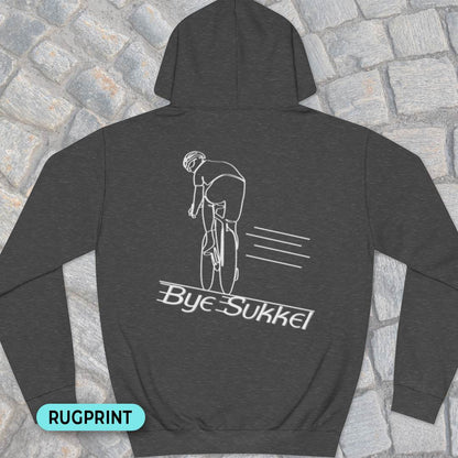 Bye Sukkel rugprint Hoodie