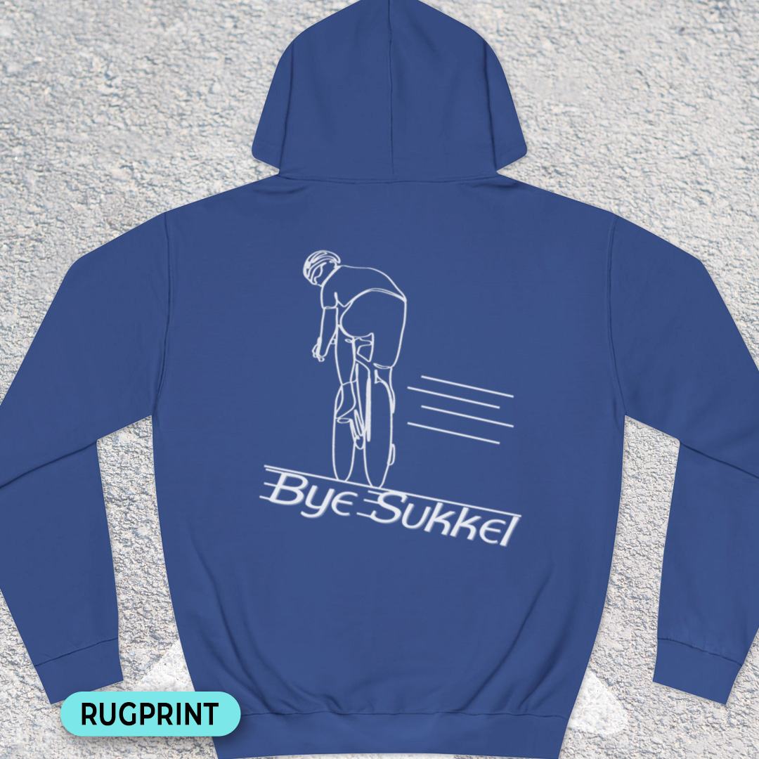 Bye Sukkel rugprint Hoodie