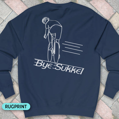 Bye Sukkel rugprint Sweater