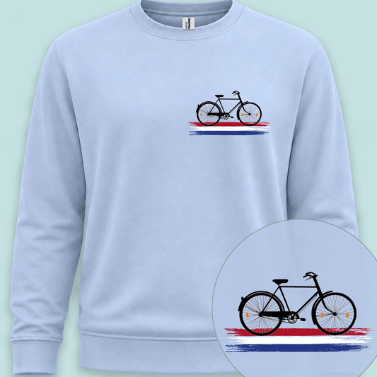 Nederland fietsland zwart Sweater