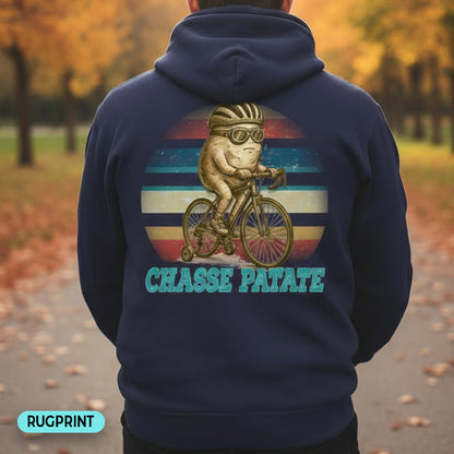Chasse Patate rugprint Hoodie