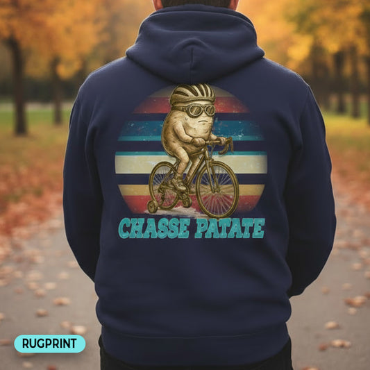 Chasse Patate rugprint Hoodie