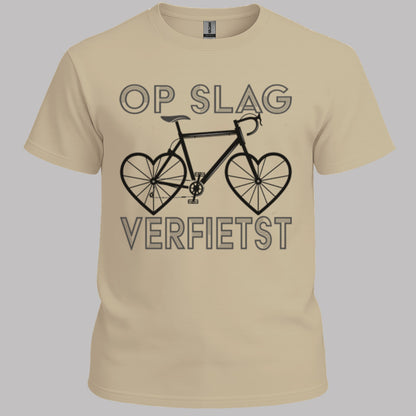 Op Slag Verfietst (zwart) T‑Shirt