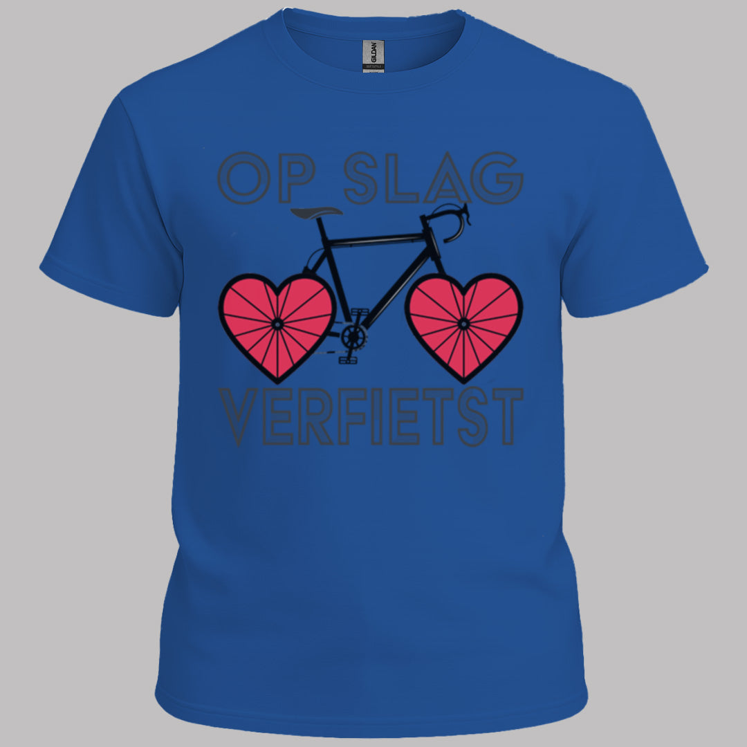 Op Slag Verfietst T‑Shirt