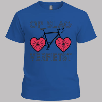 Op Slag Verfietst T‑Shirt