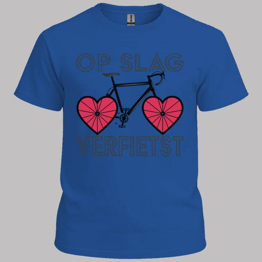 Op Slag Verfietst T‑Shirt