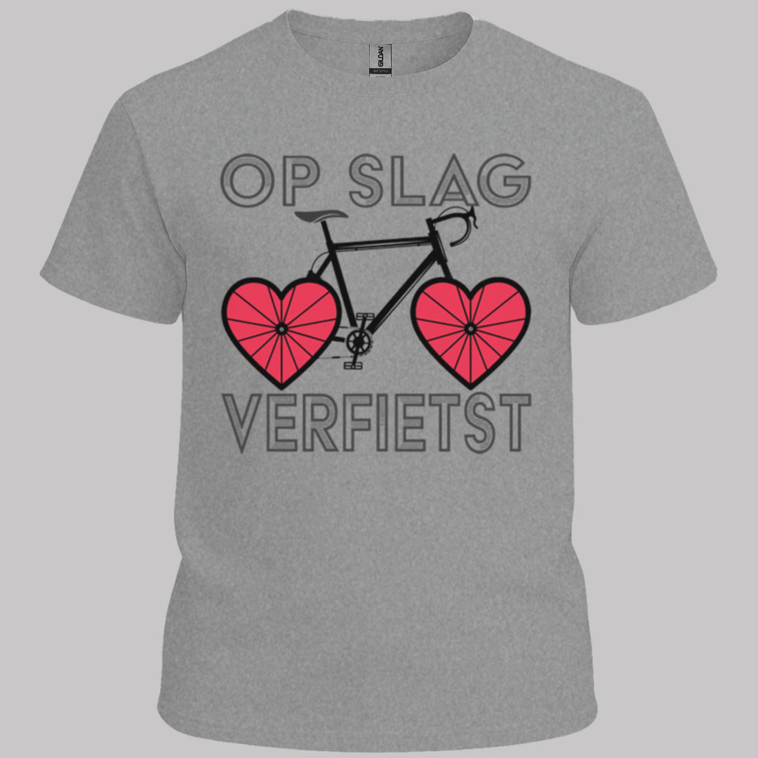 Op Slag Verfietst T‑Shirt
