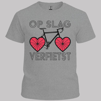 Op Slag Verfietst T‑Shirt