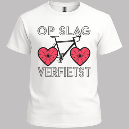 Op Slag Verfietst T‑Shirt