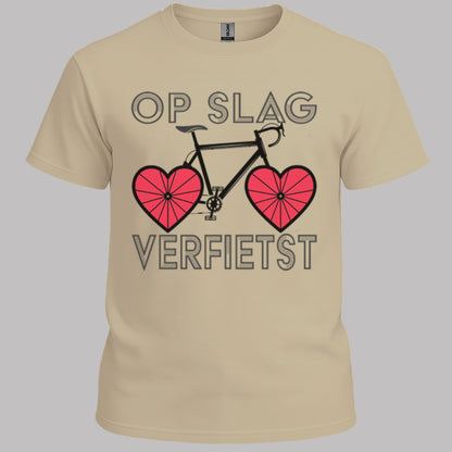 Op Slag Verfietst T‑Shirt