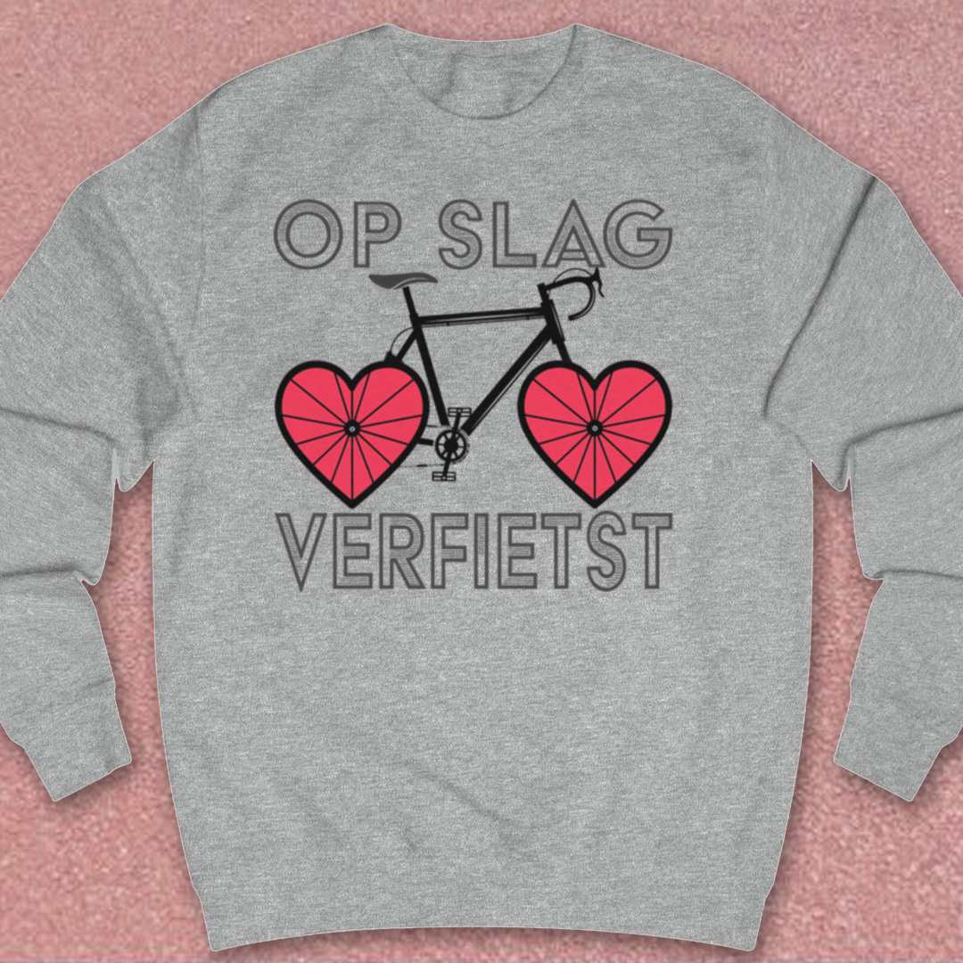 Op Slag Verfietst Sweater