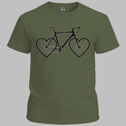 Racefiets hartwielen T‑Shirt