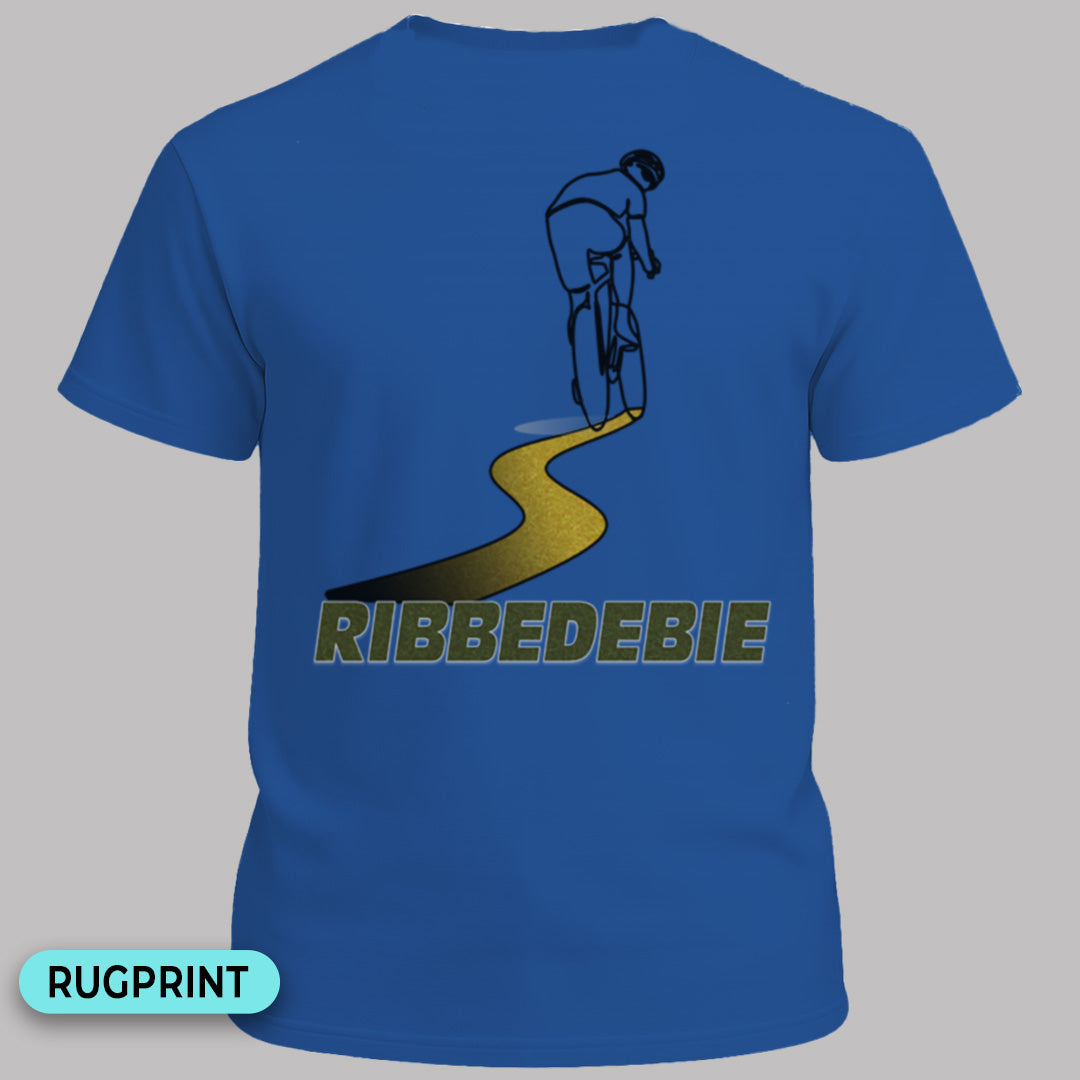 Ribbedebie rugprint T-Shirt