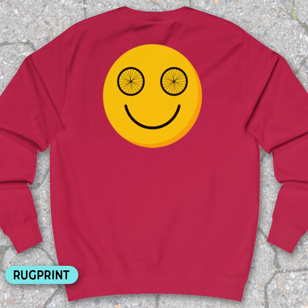 Happy wheeleyes rugprint Sweater