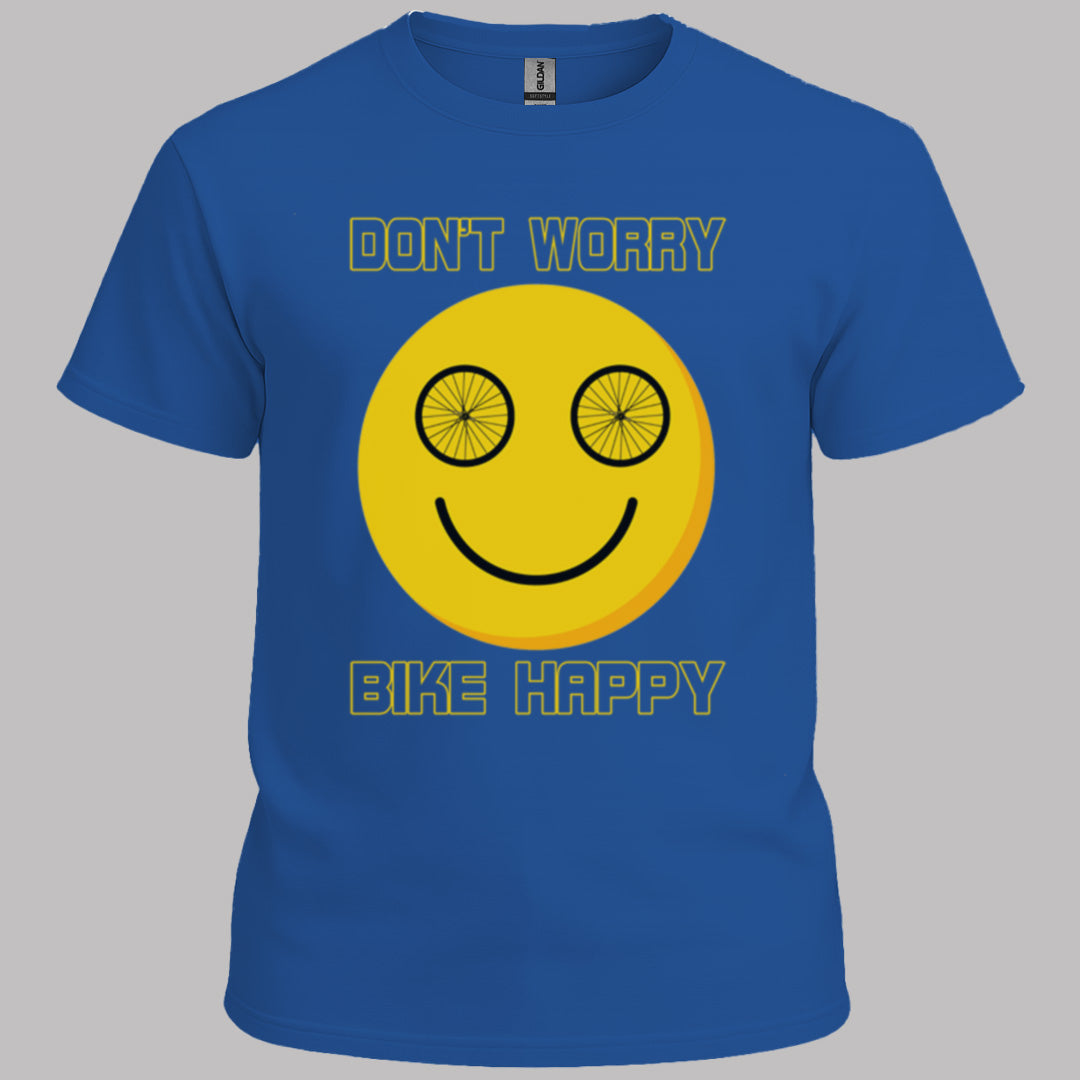Don't Worry Bike Happy T-Shirt