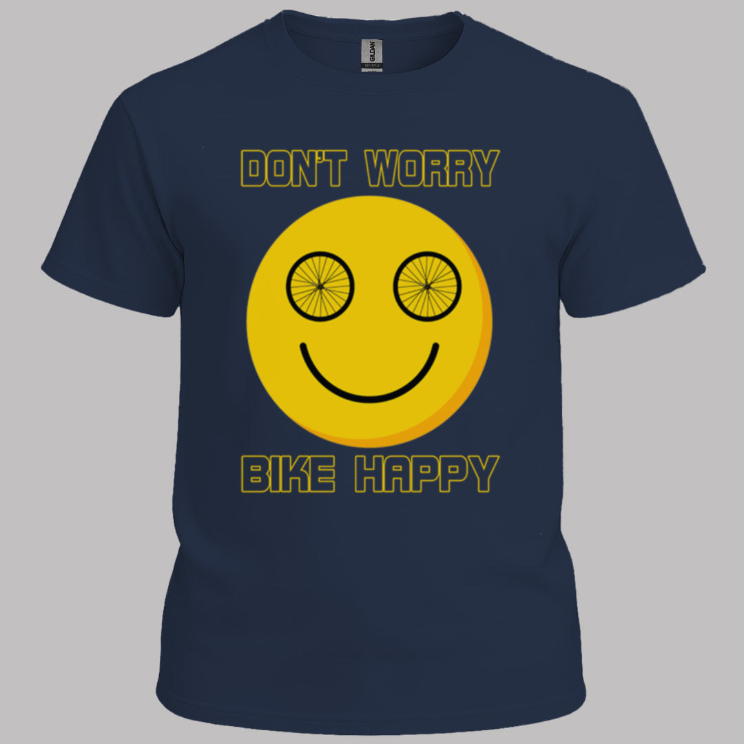 Don't Worry Bike Happy T-Shirt