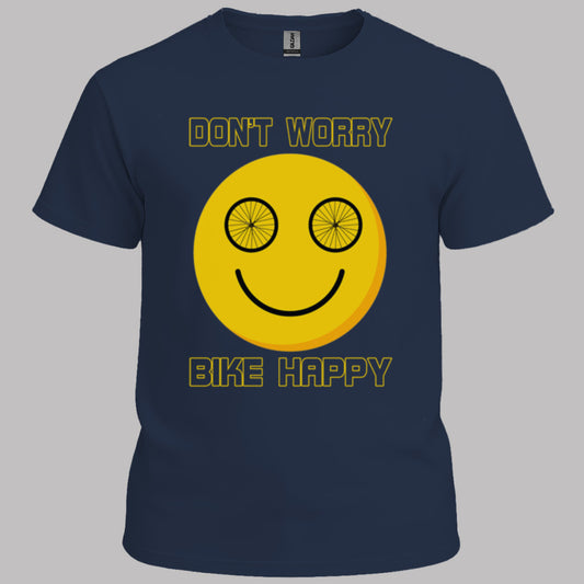Don't Worry Bike Happy T-Shirt
