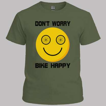 Don't Worry Bike Happy T-Shirt
