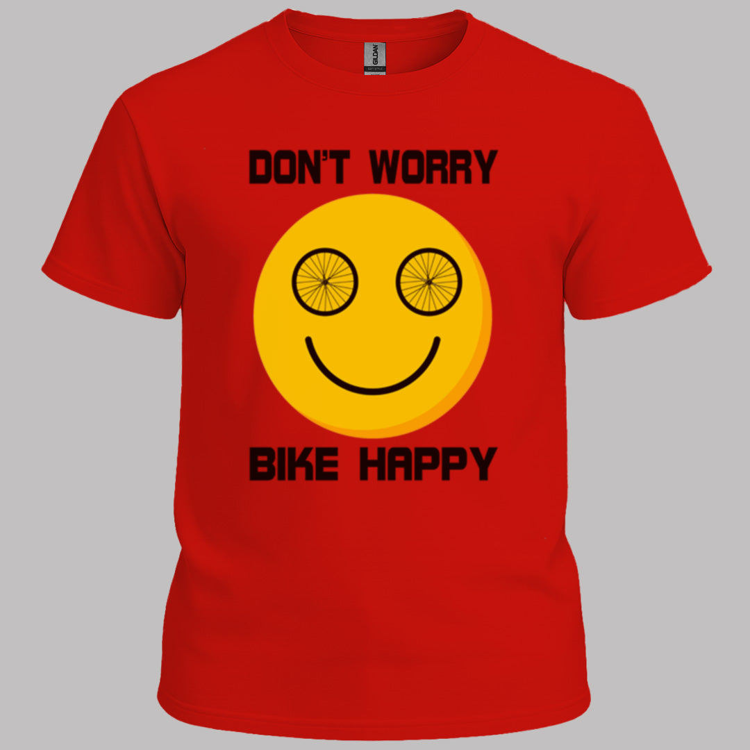 Don't Worry Bike Happy T-Shirt