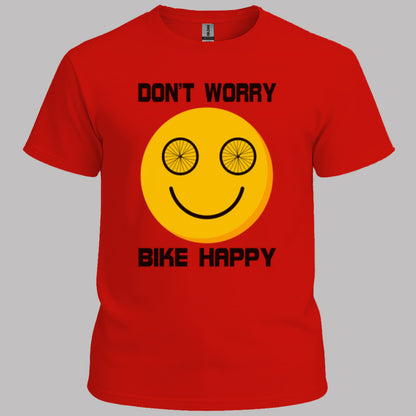 Don't Worry Bike Happy T-Shirt