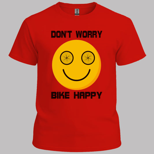 Don't Worry Bike Happy T-Shirt