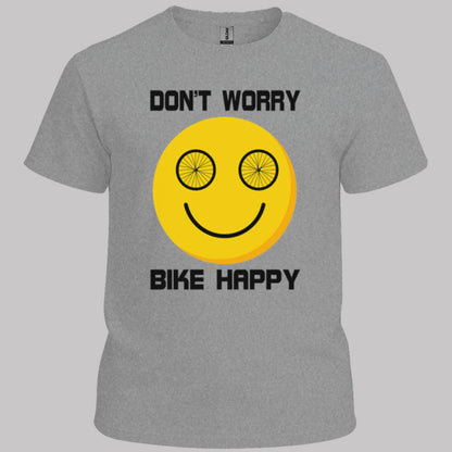 Don't Worry Bike Happy T-Shirt